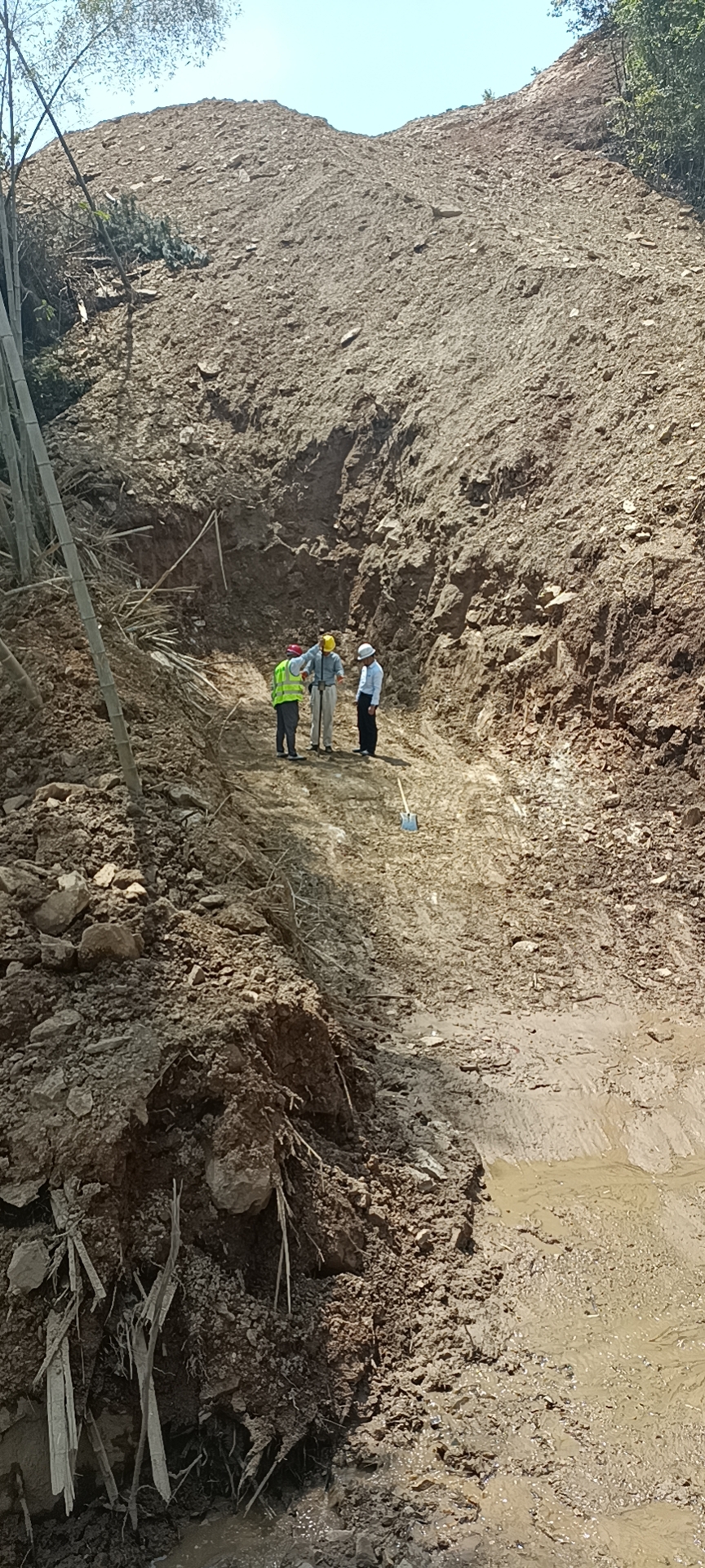 桐城抽水蓄能復(fù)建道路檢測(cè)